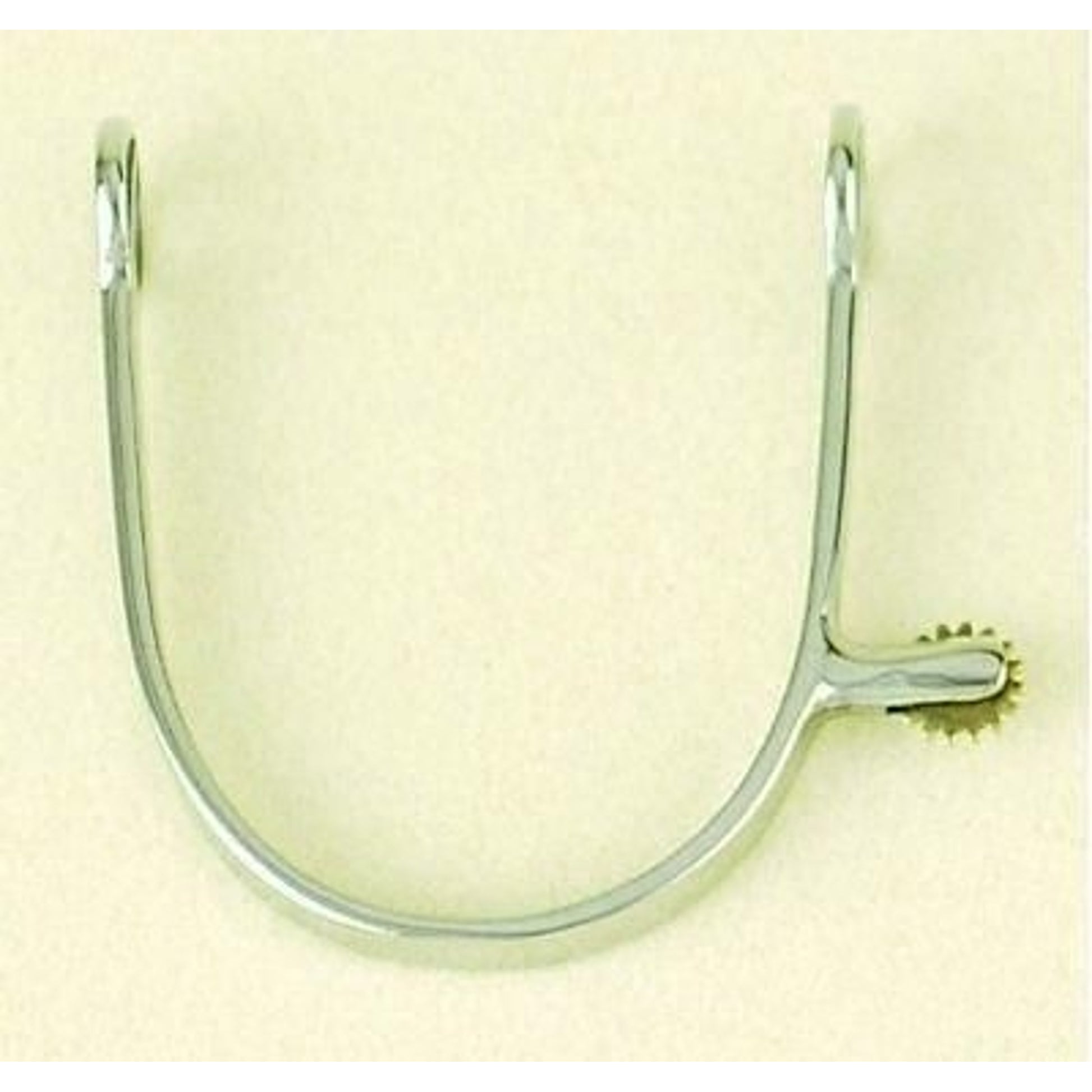 Centaur Stainless Steel Side Rowel SpurBk/Wh