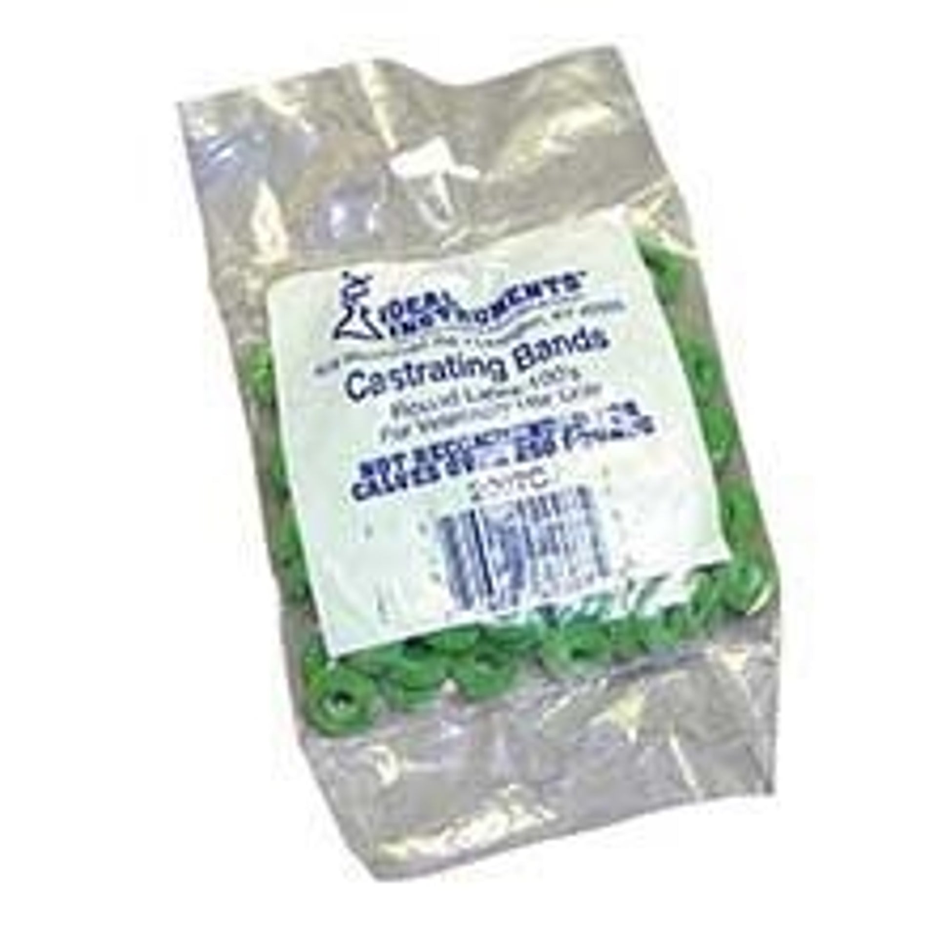 Castrator Rings 100 Count Green