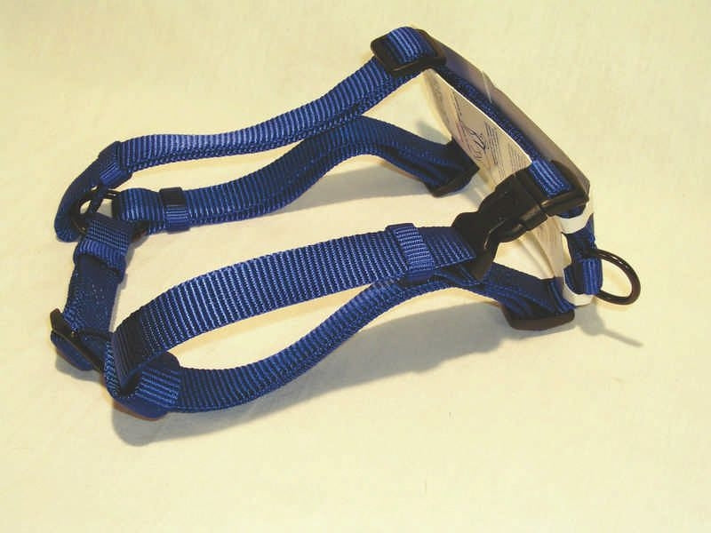Adjustable Comfort Dog Harness 1 X30-40 Blu