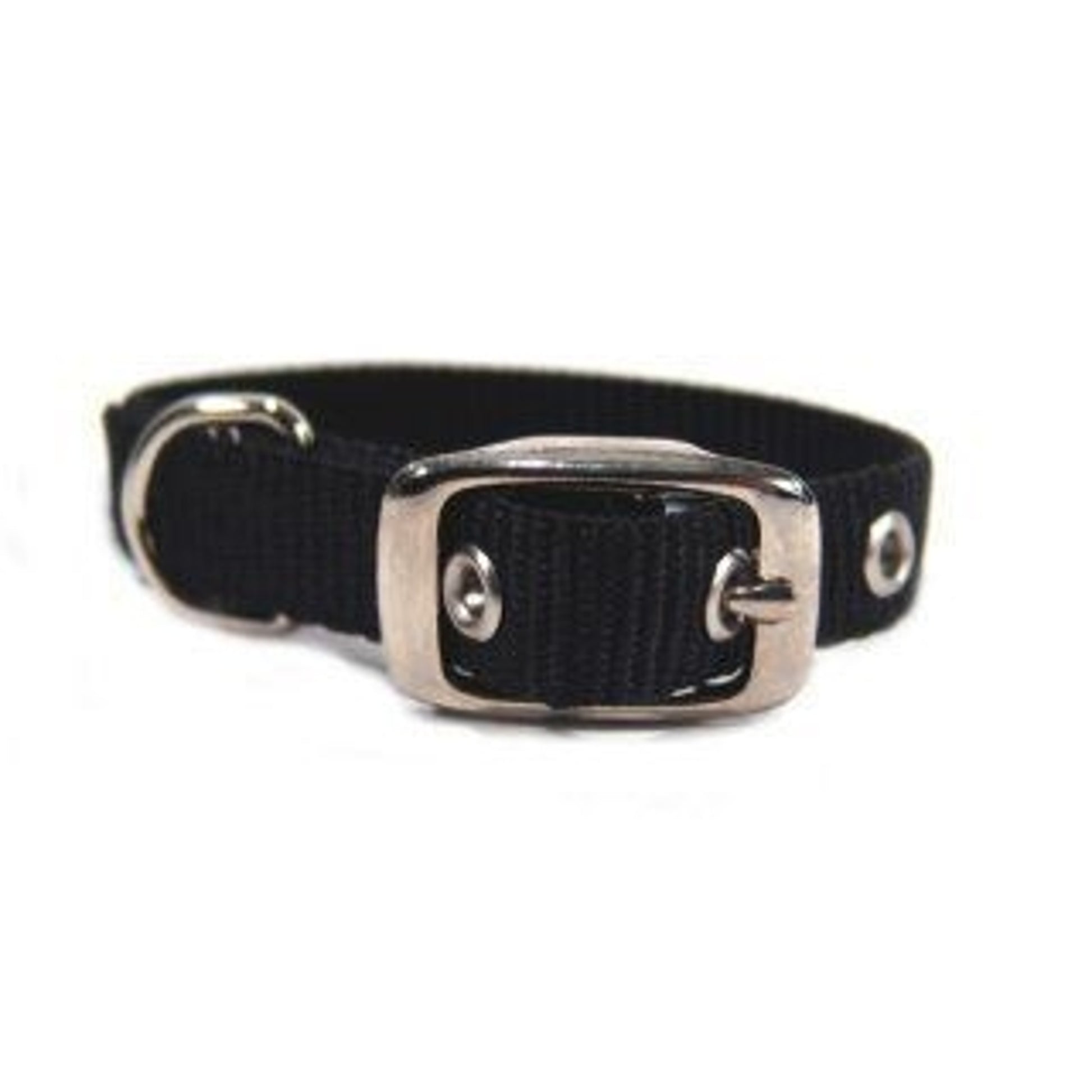 Single Thck Nyln Dlx Dg Collar 5/8 X12 Black