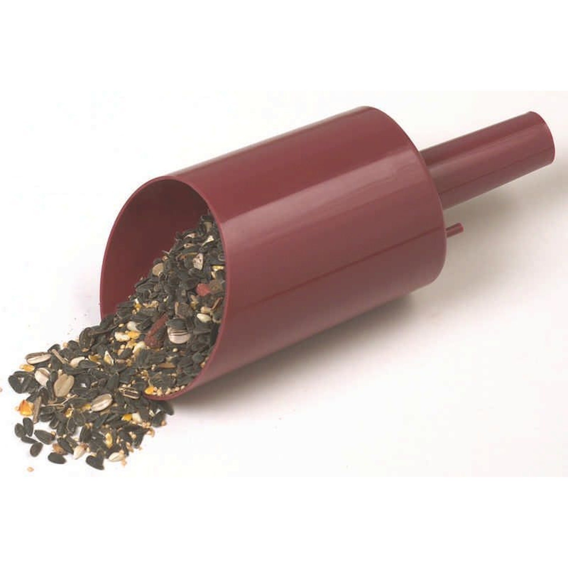 Bird Seed Scoop And Funnel Maroon