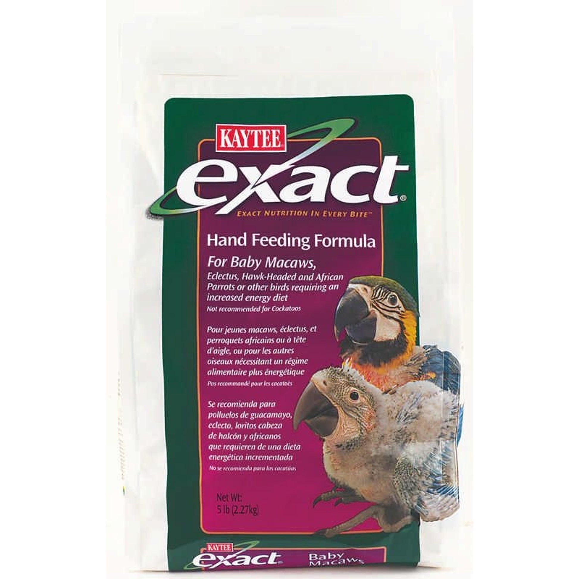 Kaytee Exact Handfeeding Baby Macaw Bird Food