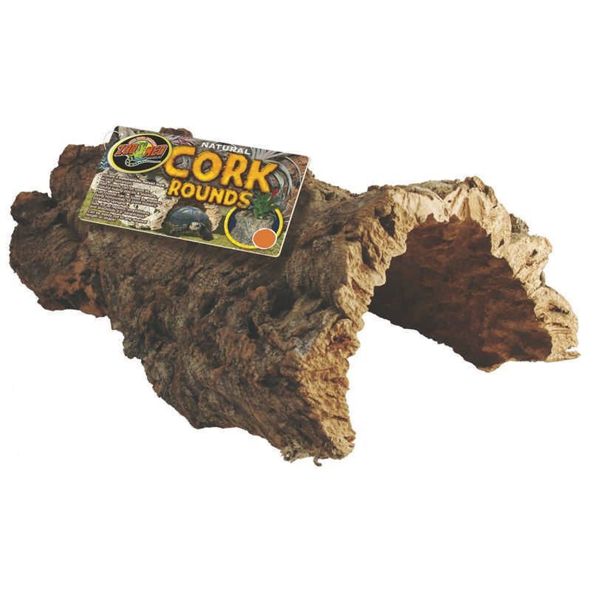 Cork Bark Round For Terrariums Large Natural