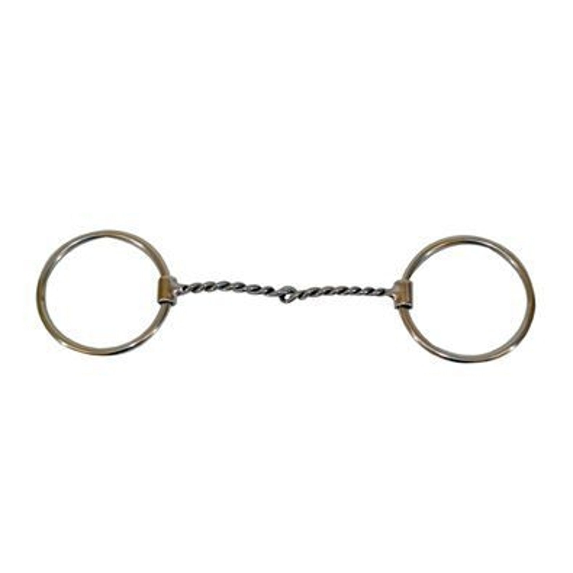 Metalab Stainless Steel Ring Snaffle Bit 5 Brn