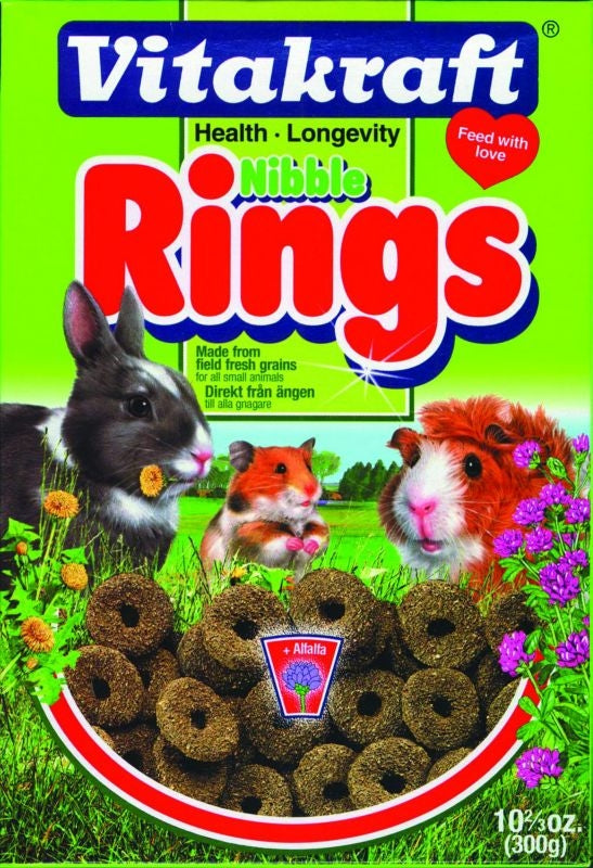 Nibble Rings for Small Animals-10 oz.