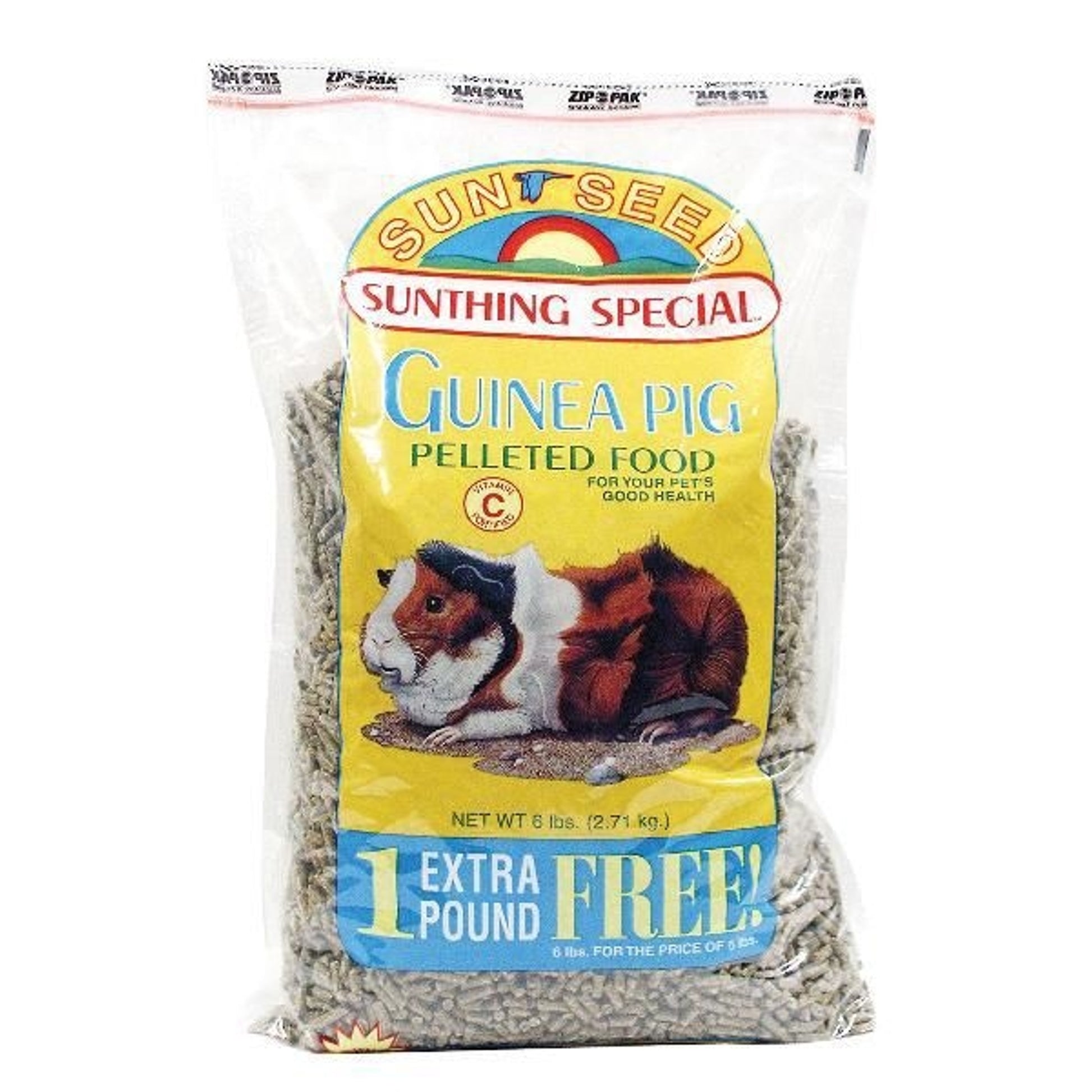 Sunseed Guinea Pig Pellets 6 lbs