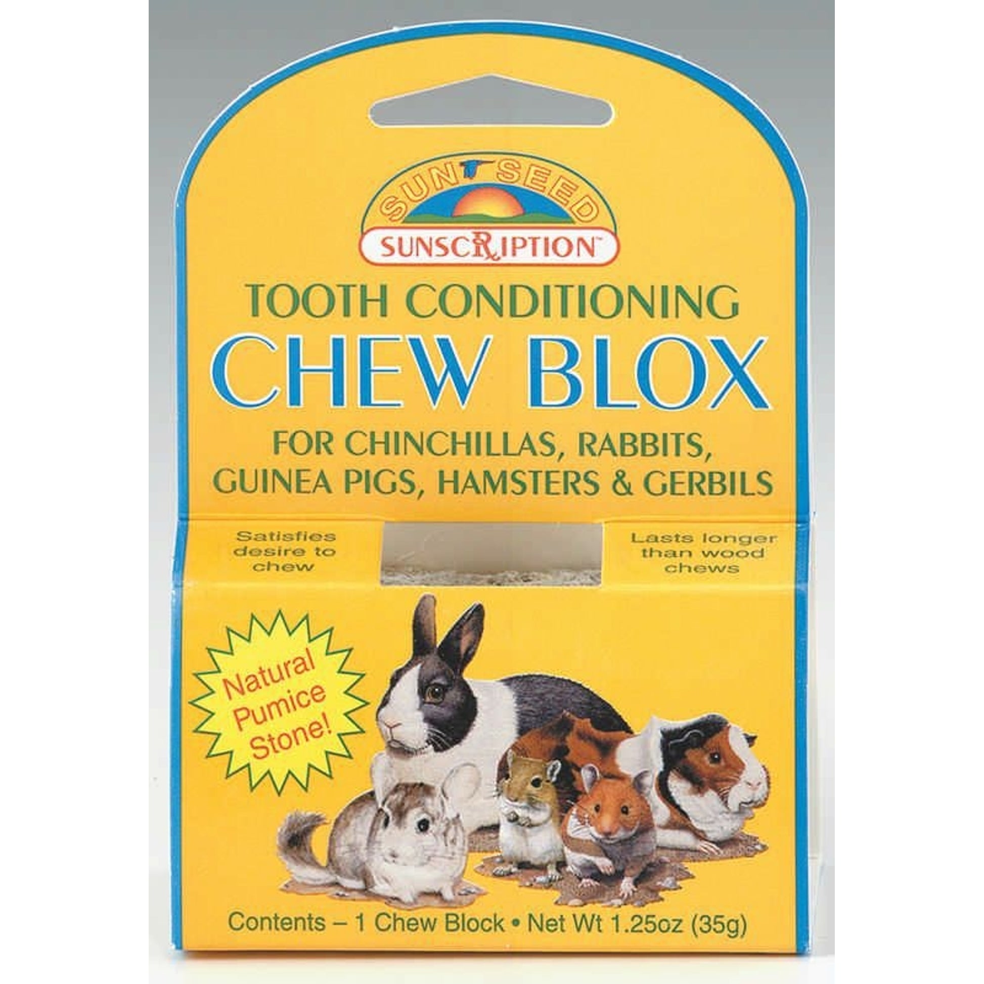 Sunseed Small Animal Chew Blox 1 oz
