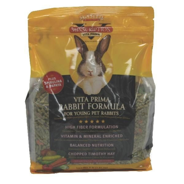 Sunseed Vita Prima Young Rabbit Food 4 lbs
