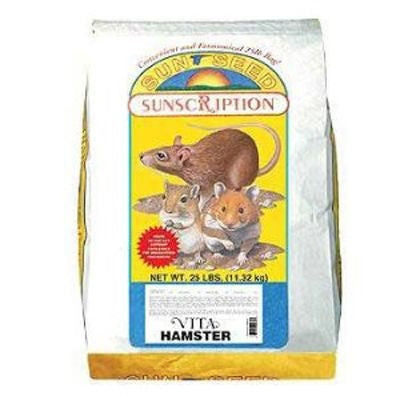 Sunseed Vita Hamster And Gerbil Food 25 lbs.
