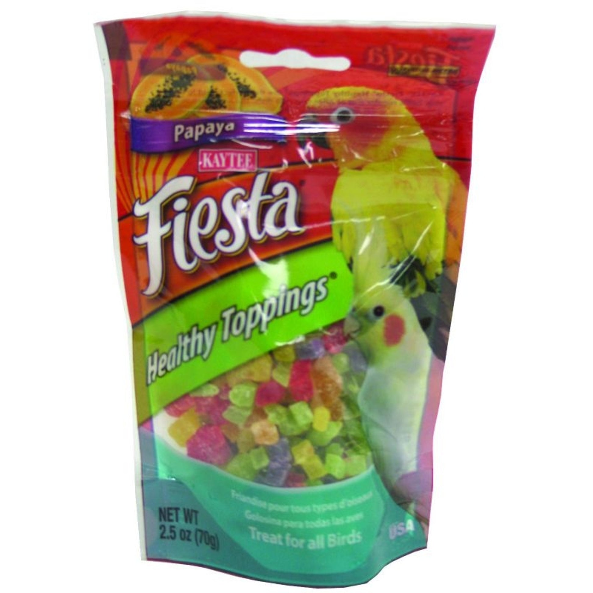 Kaytee Fiesta Healthy Toppings Papaya 2.5oz