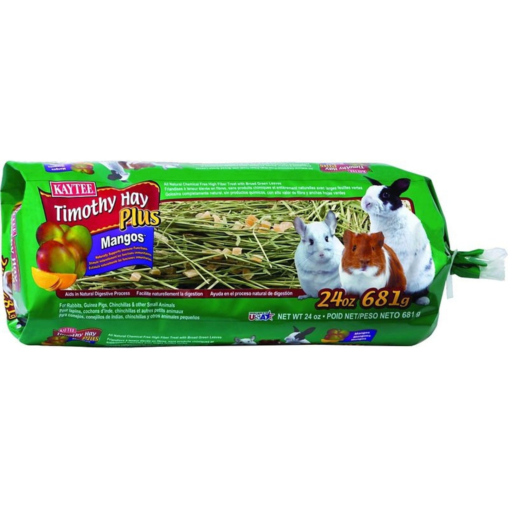 Kaytee Timothy Hay Plus Mango 24 oz. Mango