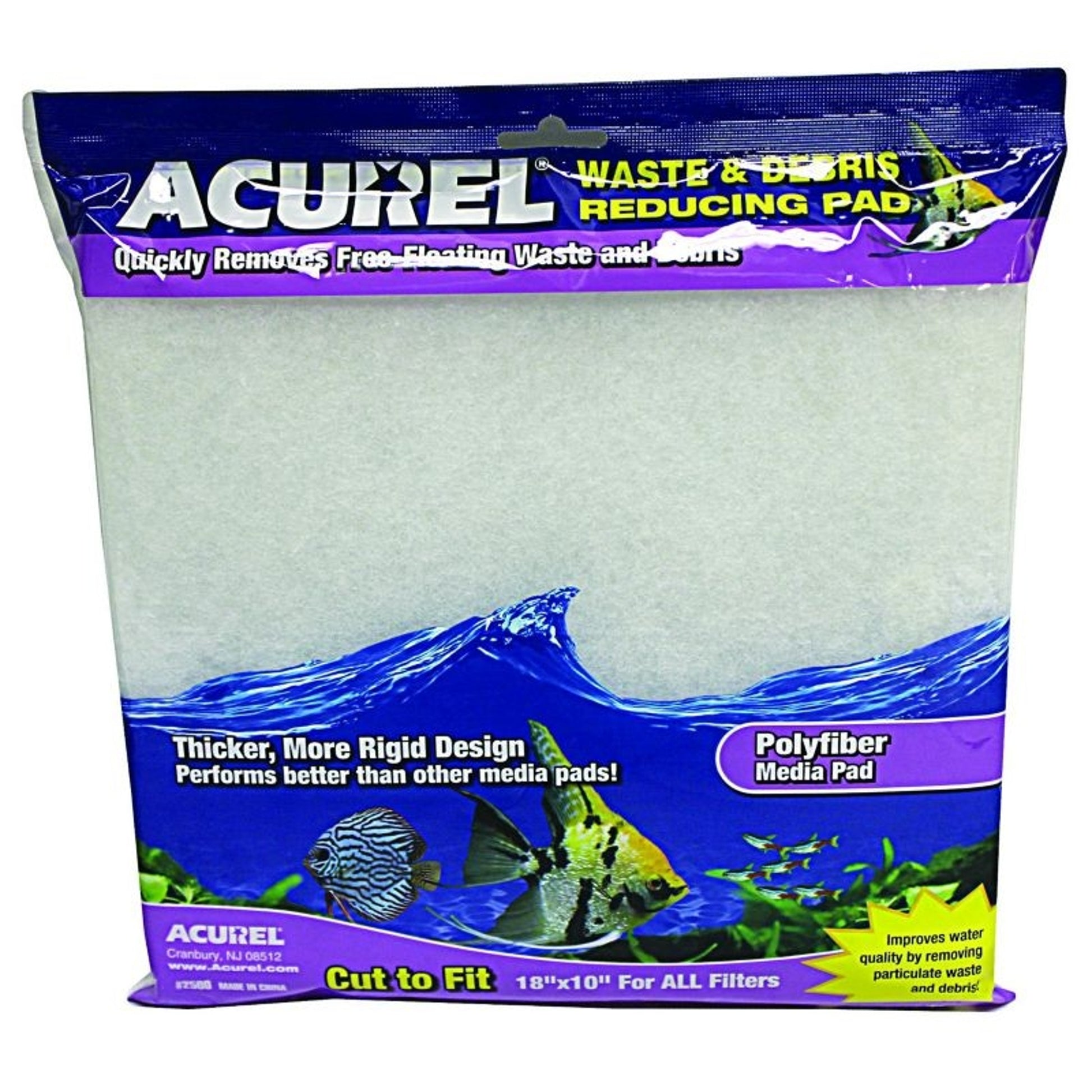 Acurel Waste And Debris Reducing Media Pad 10 X18