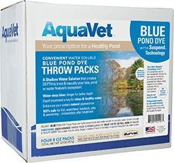 Blue Pond Dye 4 Pack/8 oz.