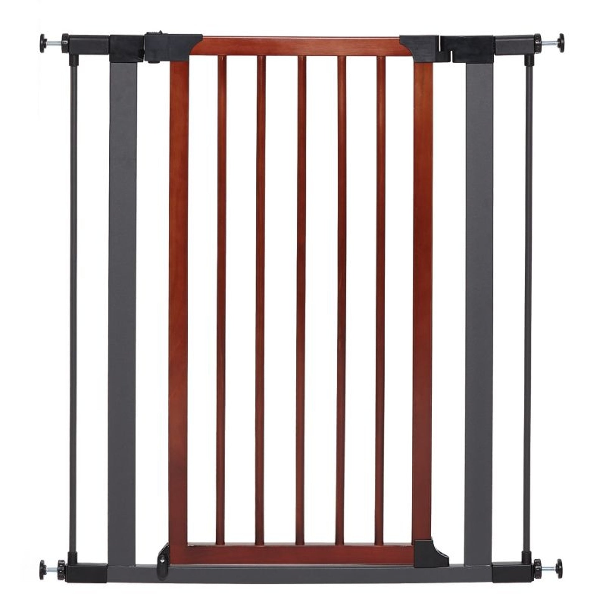 Midwest Steel Pet Gate with Wood Door