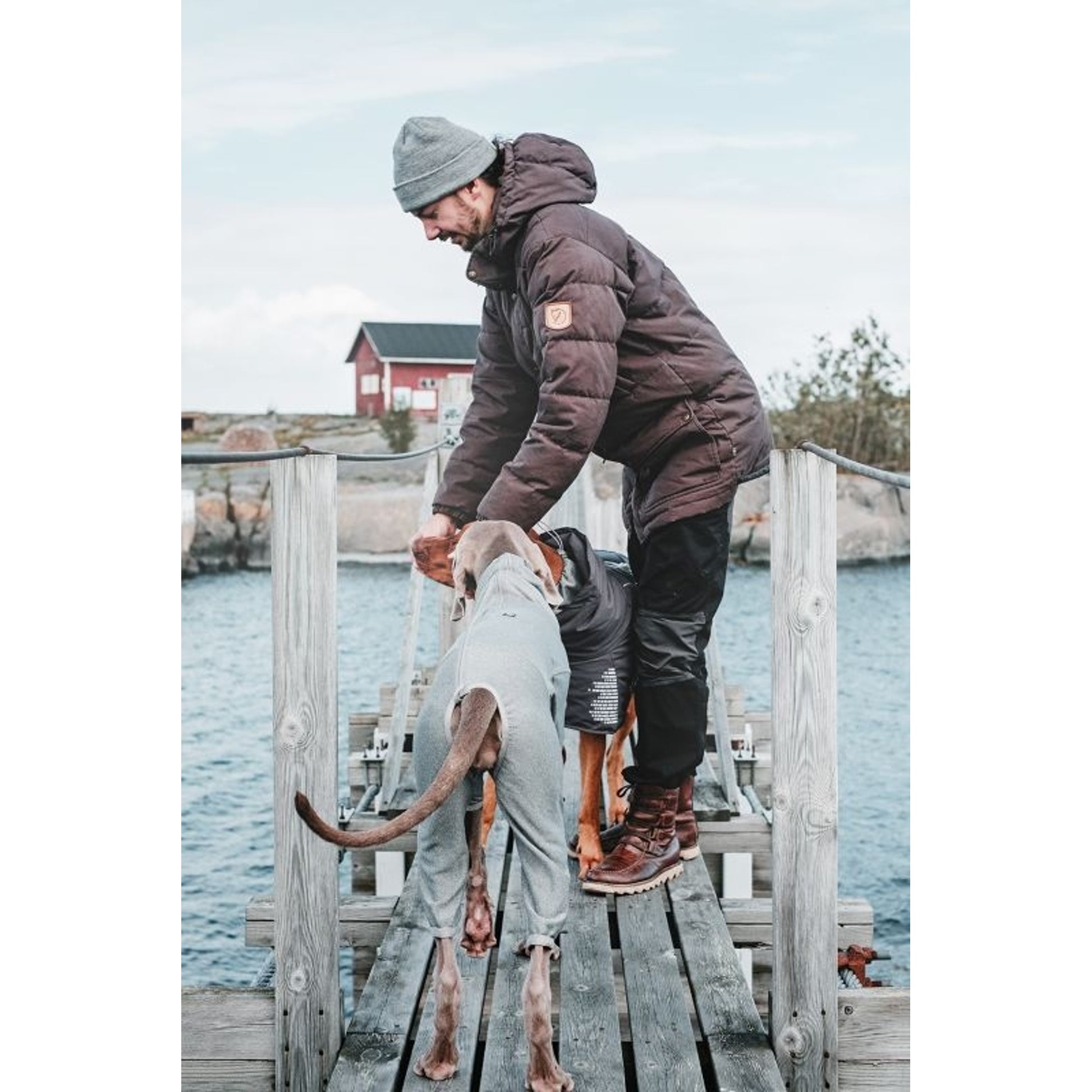 Hurtta Carbon Grey Dog Body Warmer