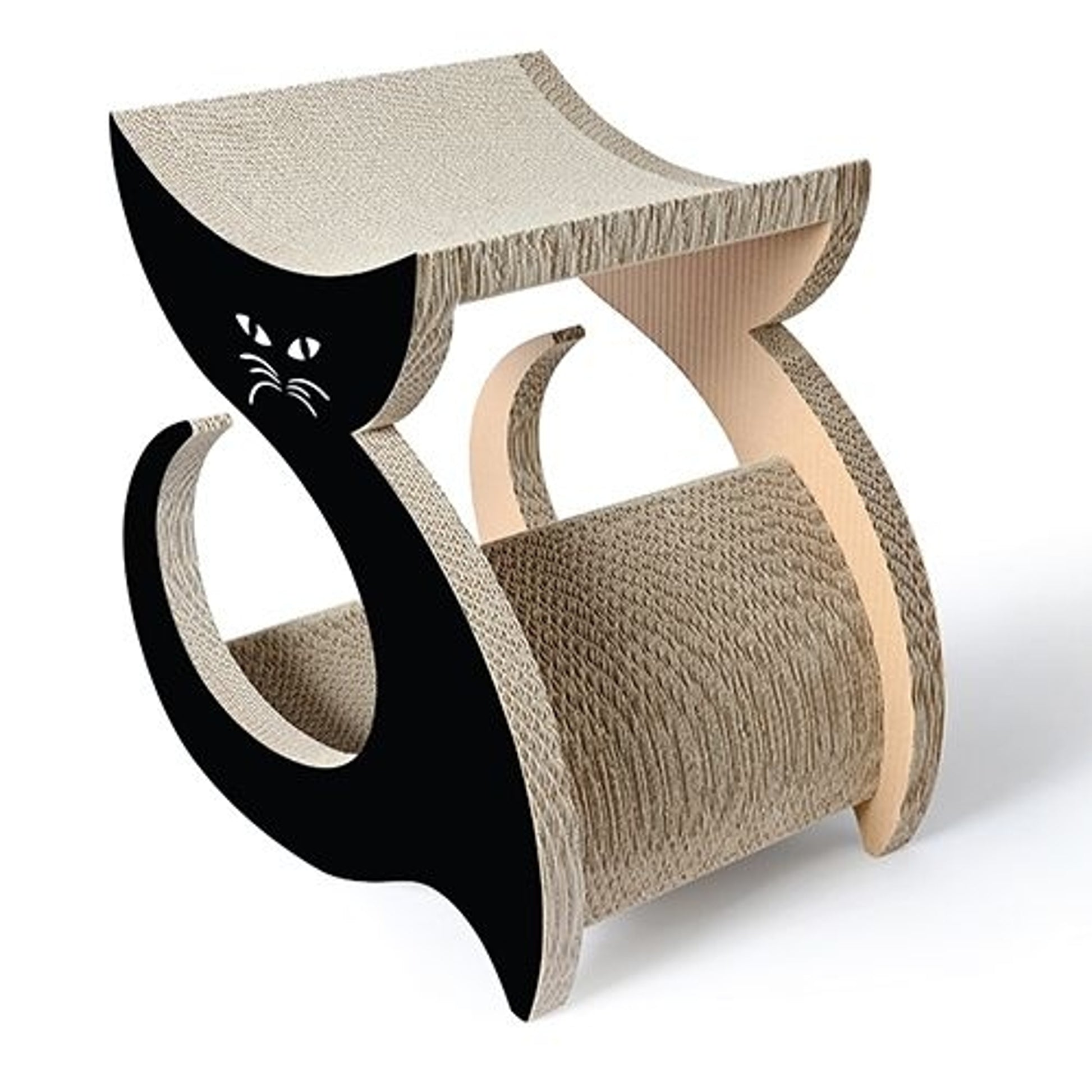 Pet Life Purresque Designer Lounger Cat Scratcher