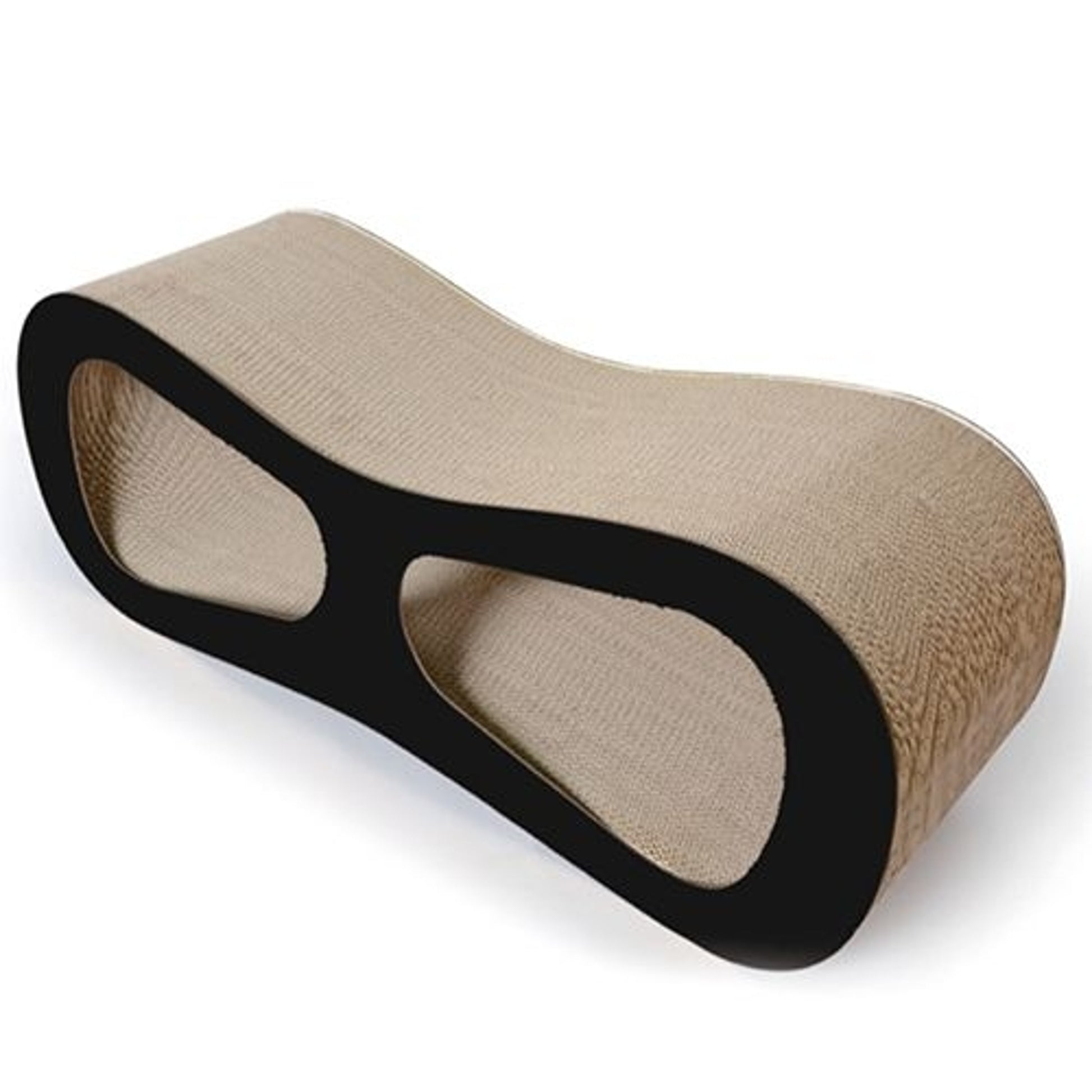 Pet Life Modiche Lounger Cat Scratcher Black