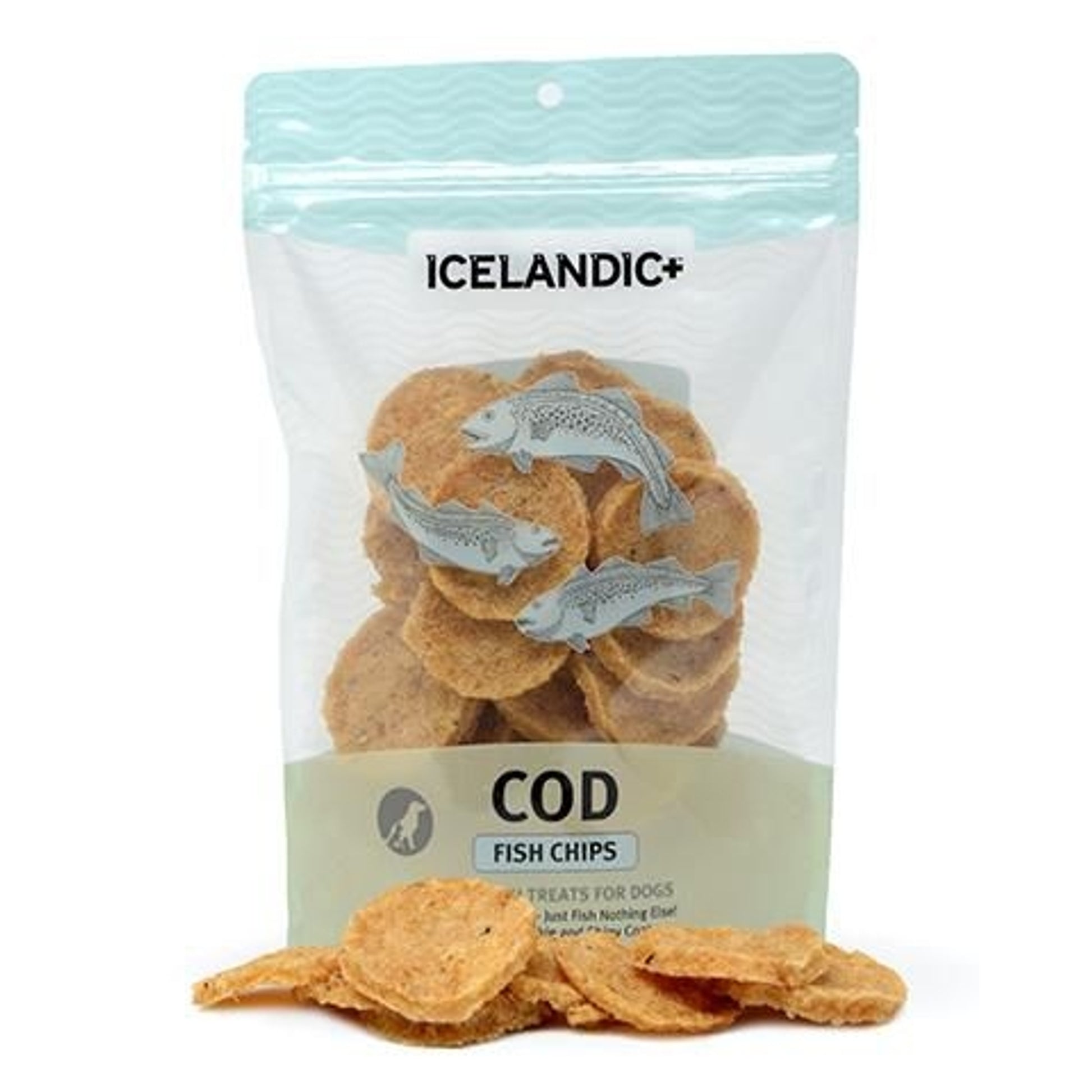 Icelandic Plus Cod Fish Chips Dog Treat
