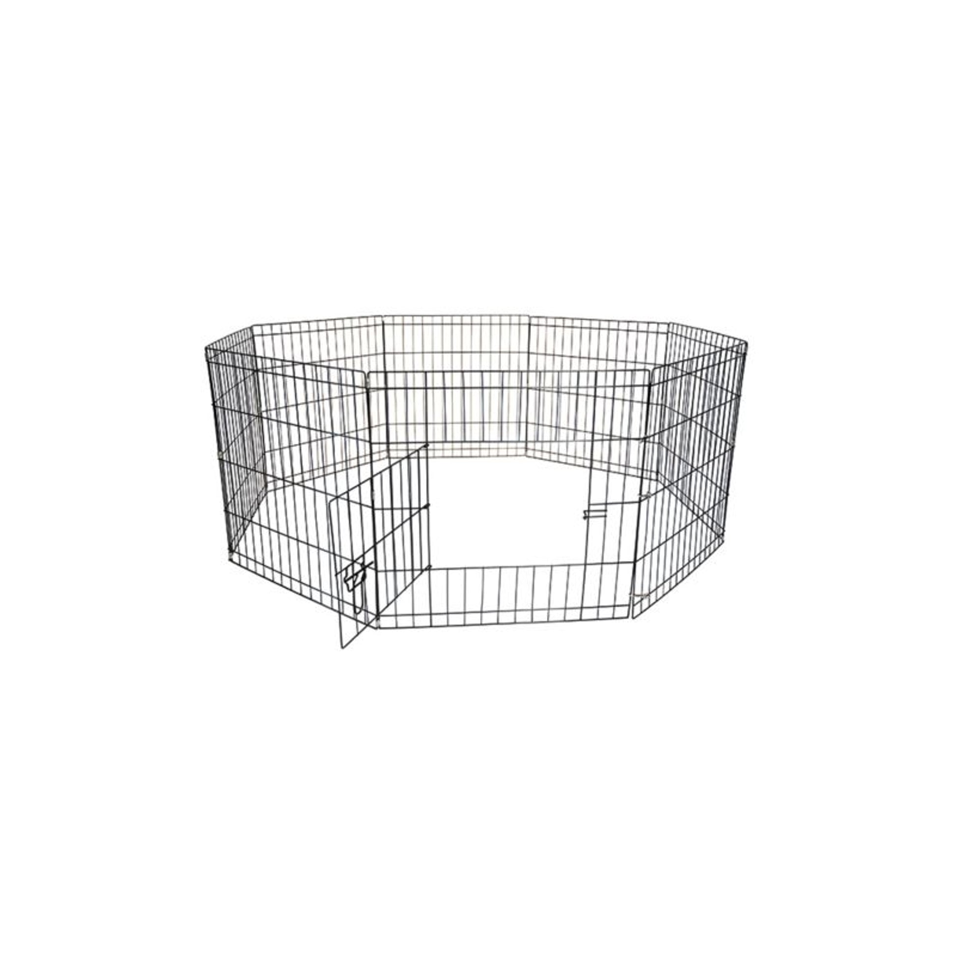 Iconic Pet Eight Panel Portable Pet Wire Pen