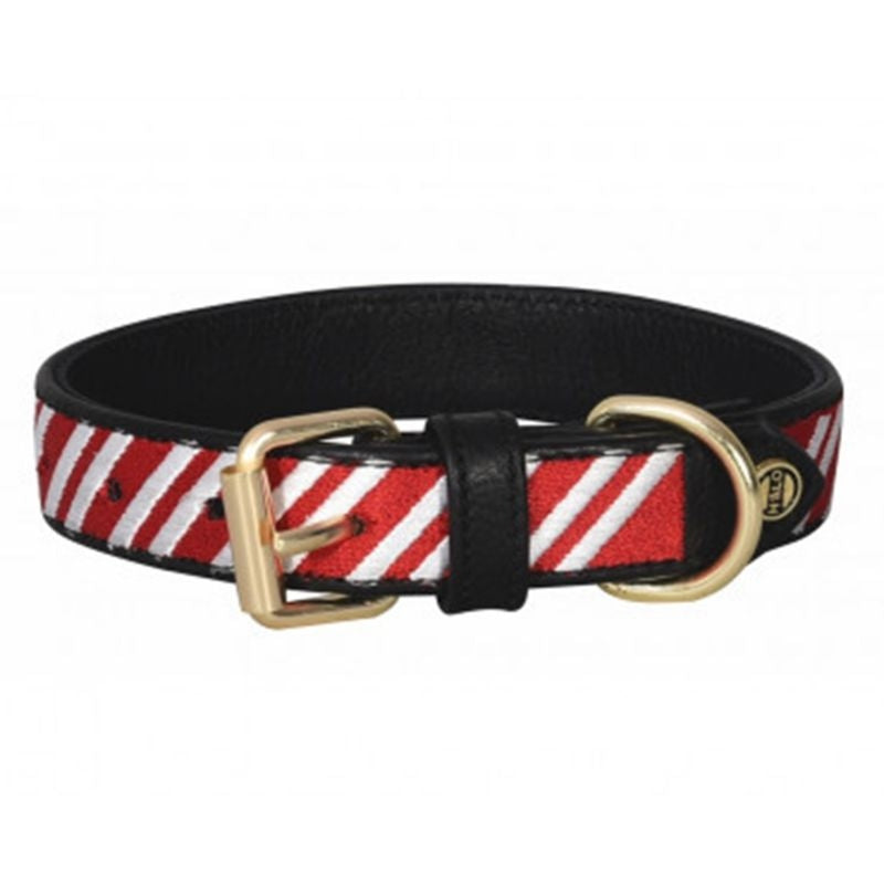 Halo Candycane Dog Collar