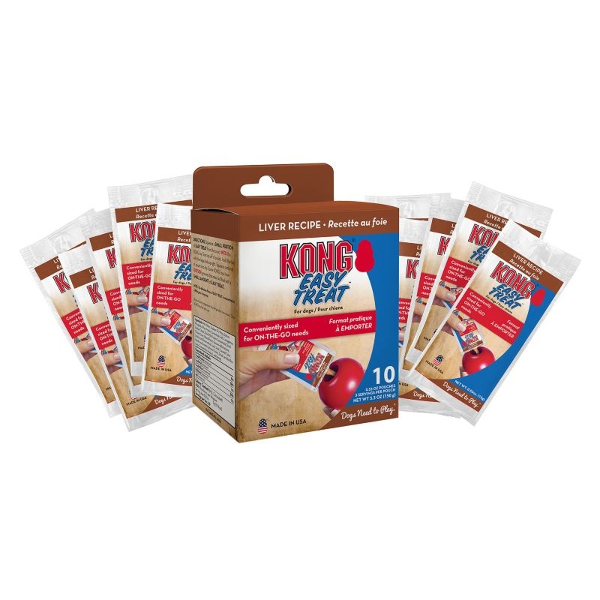 KONG Easy Treat To Go Liver for Dogs