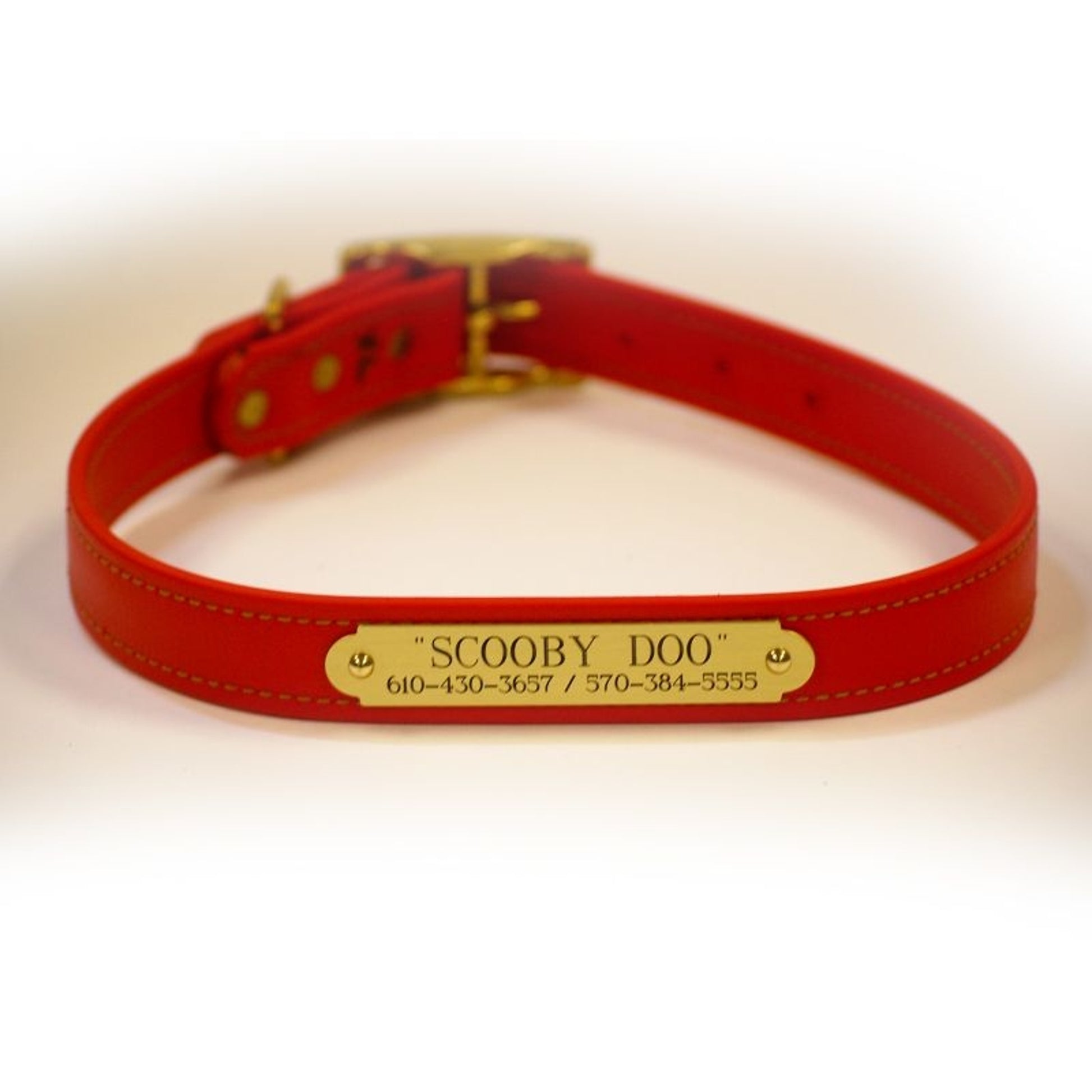 Personalized Synthetic Dog Collar