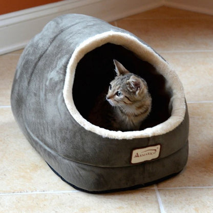 Armarkat Sage and Beige Cat Bed 18 Inch