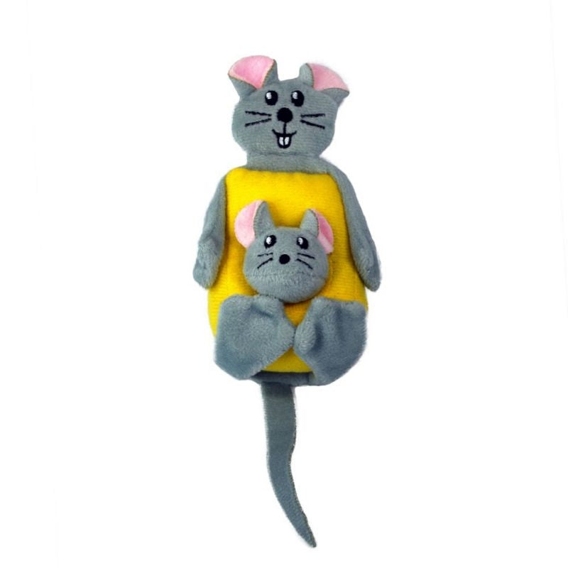 KONG Pull A Partz Cheezy Cat Toy