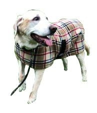 Snugpups London Camel Fleece Dog Coat