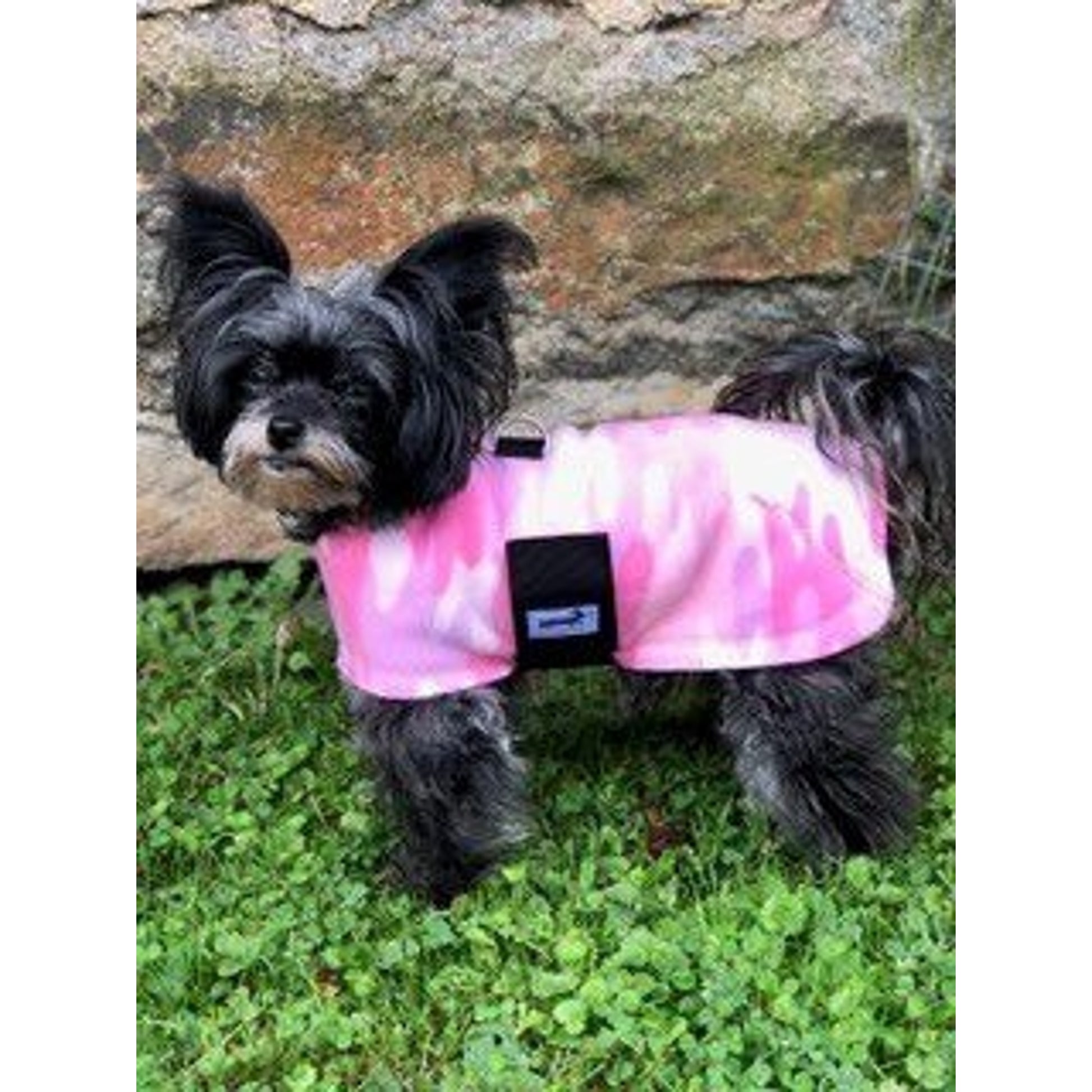 Snugpups Pink Camo Fleece Dog Coat