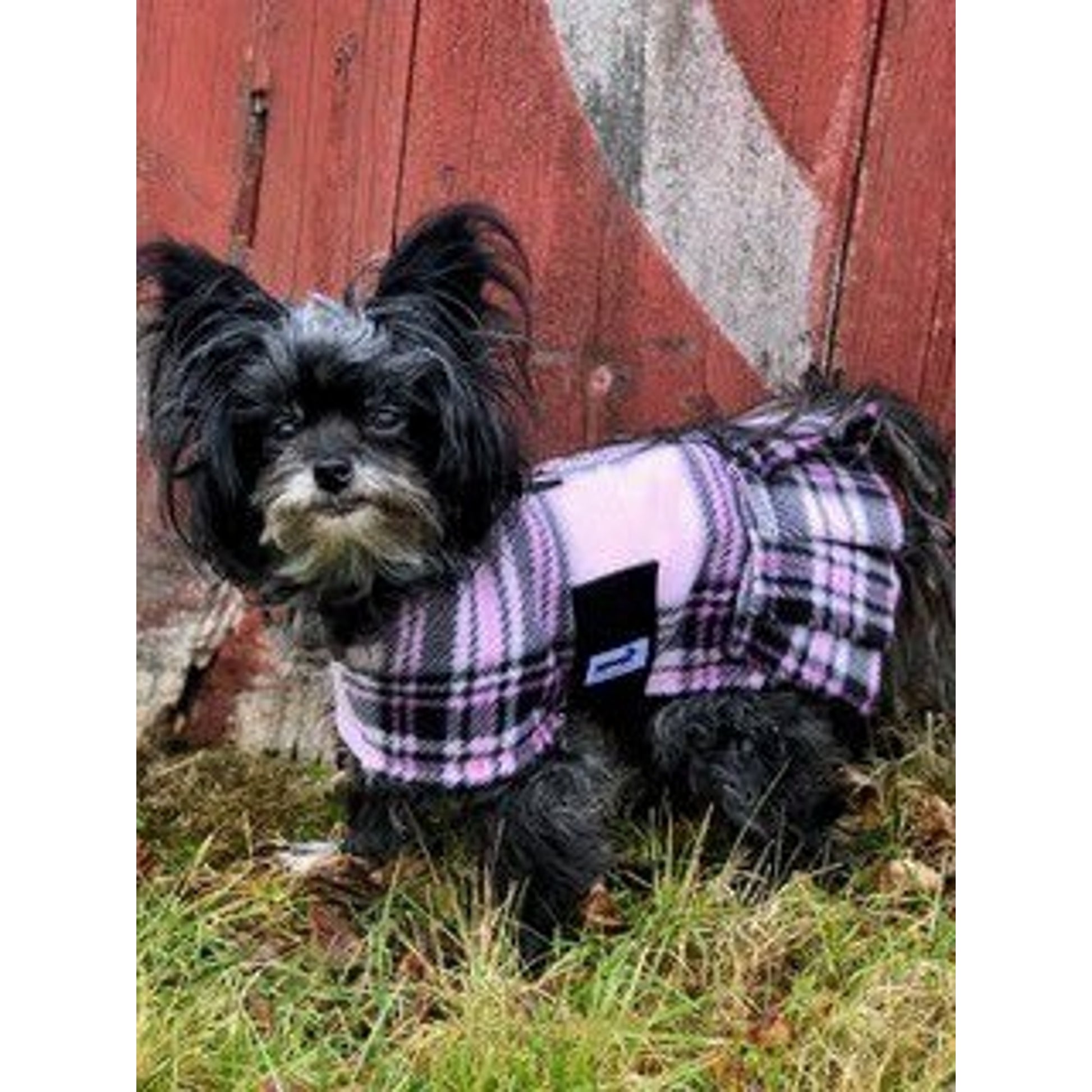 Snugpups London Camel Fleece Dog Coat M