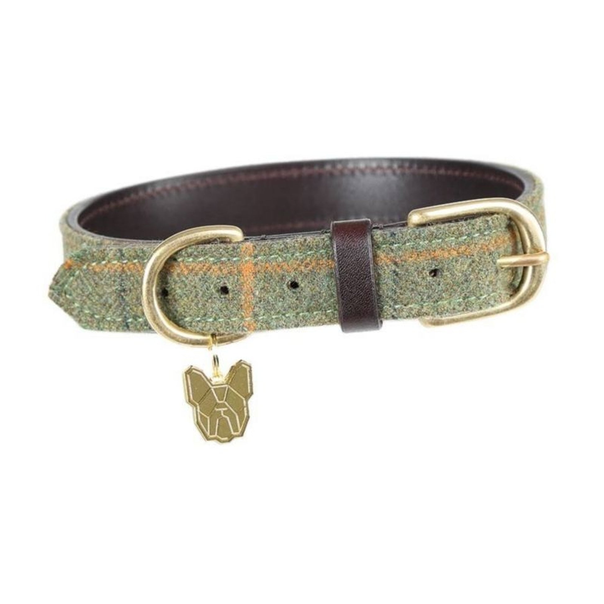 Shires Digby Fox Tweed Dog Collar