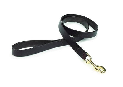Shires Digby Fox Flat Leather Dog Lead