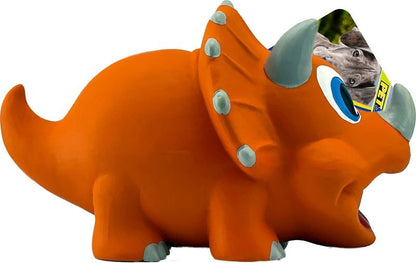 Naturflex Triceratop Latex Dog Toy