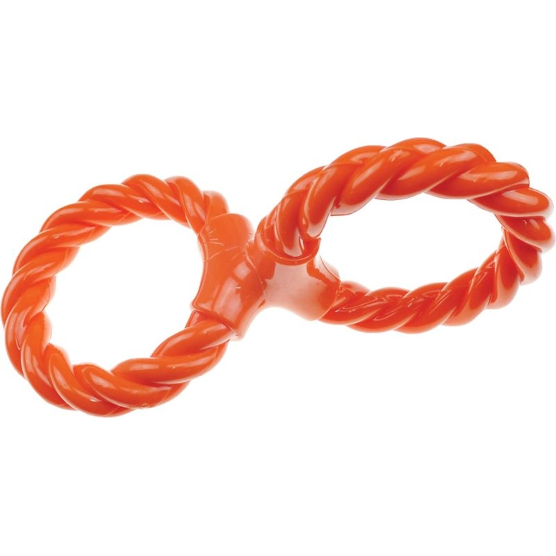 Infinity Tpr/Rope Double Ring Twist Tug Toy