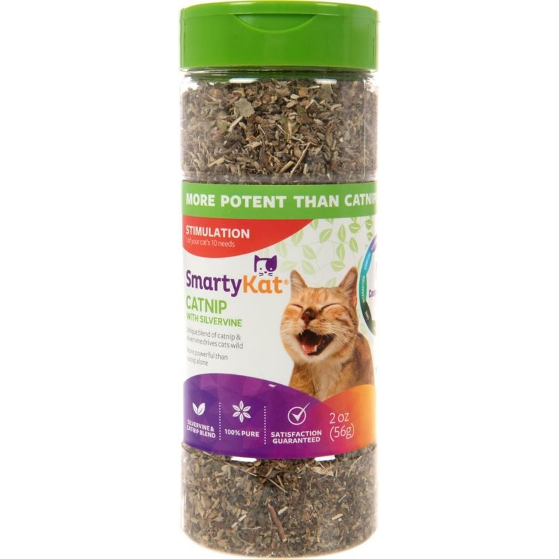 Smartykat Catnip And Silvervine Cat Attractant