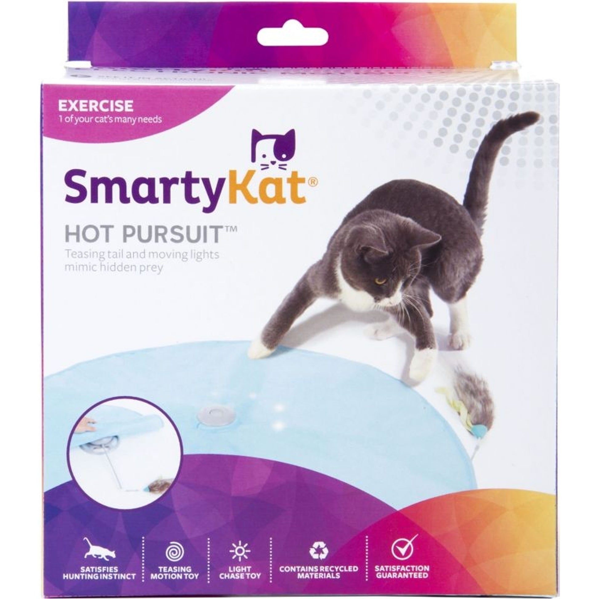 Smartykat Hot Pursuit Concealed Motion Cat Toy