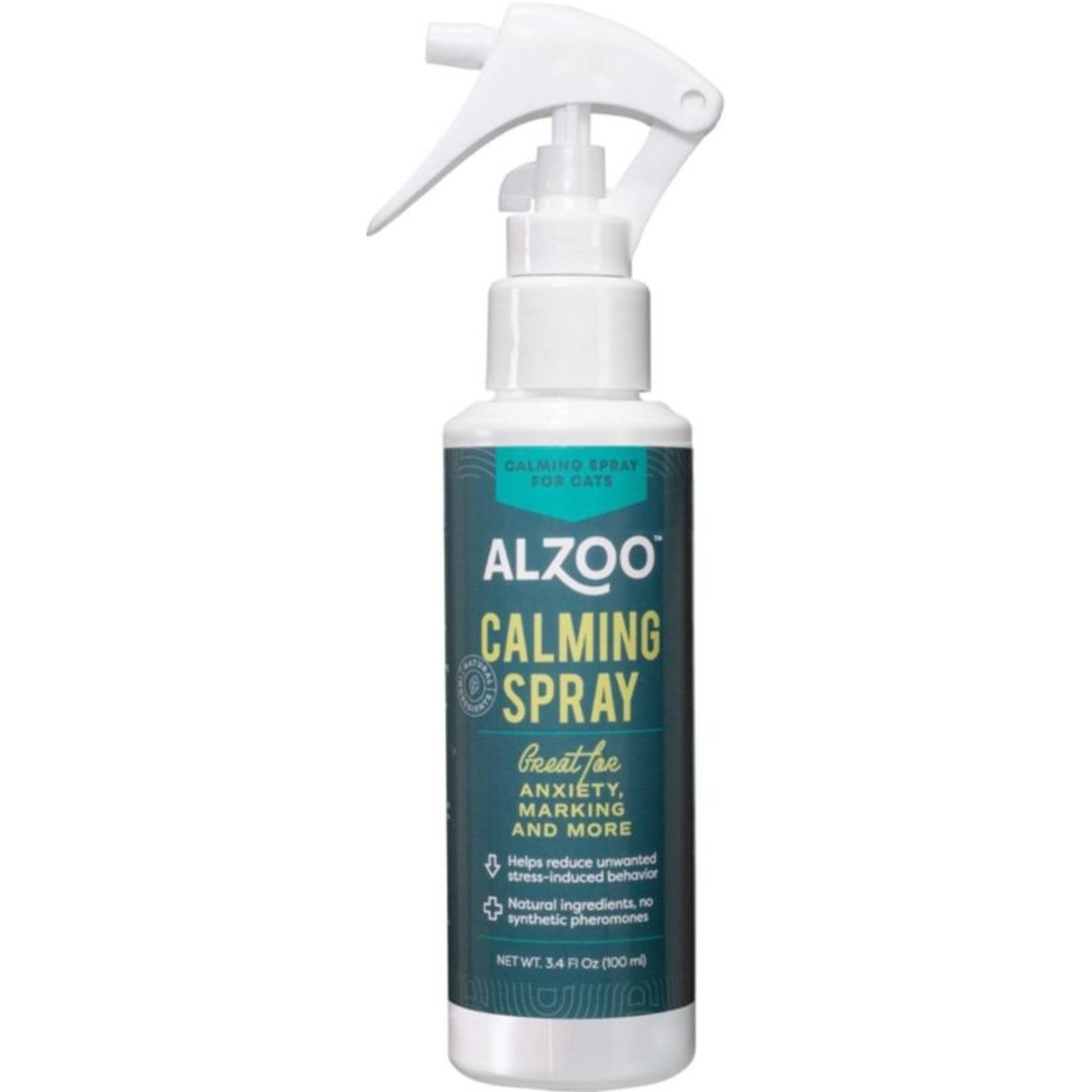 Alzoo Plant Based Cat Calming Spray 3.4 Oz