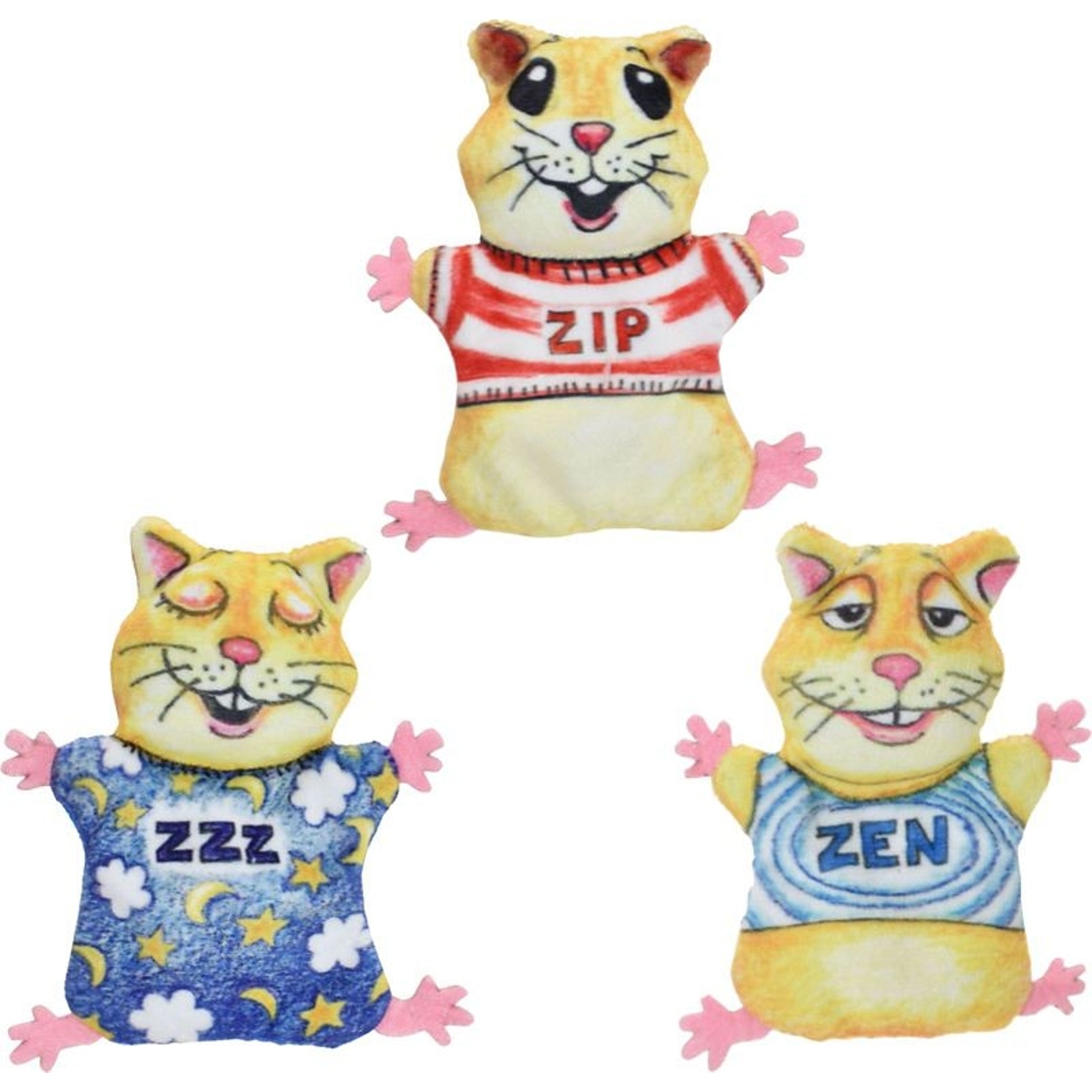 Multipet Catabis High Hammies Cat Toys