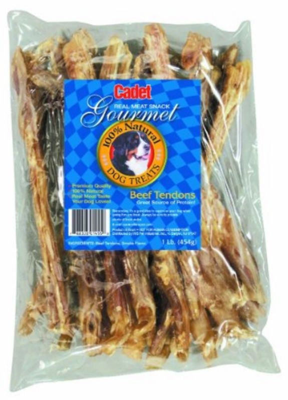 1Lbs Beef Tendons Natural Dog Chew/Treat