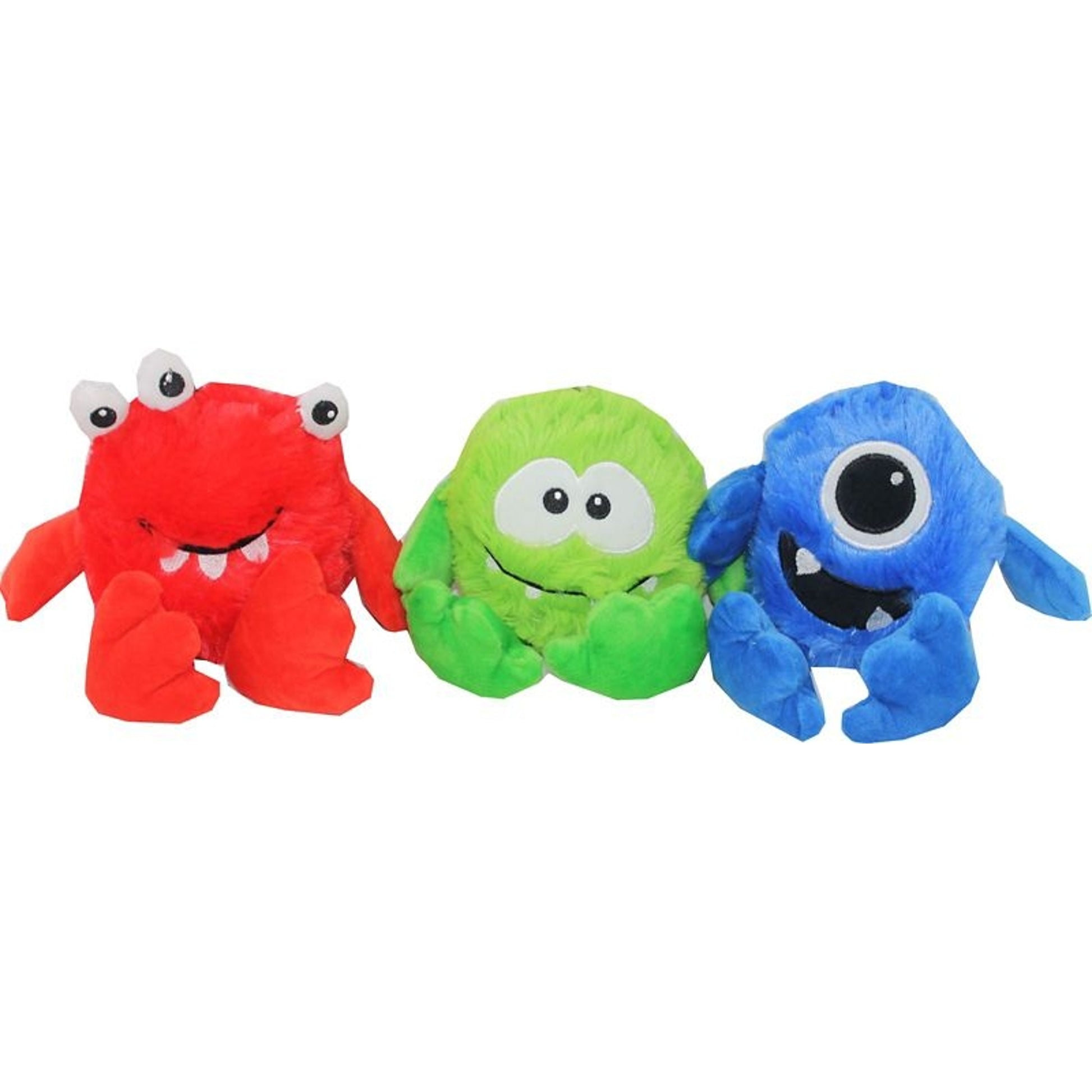 Monster With Lg Squeaker Dog Toy