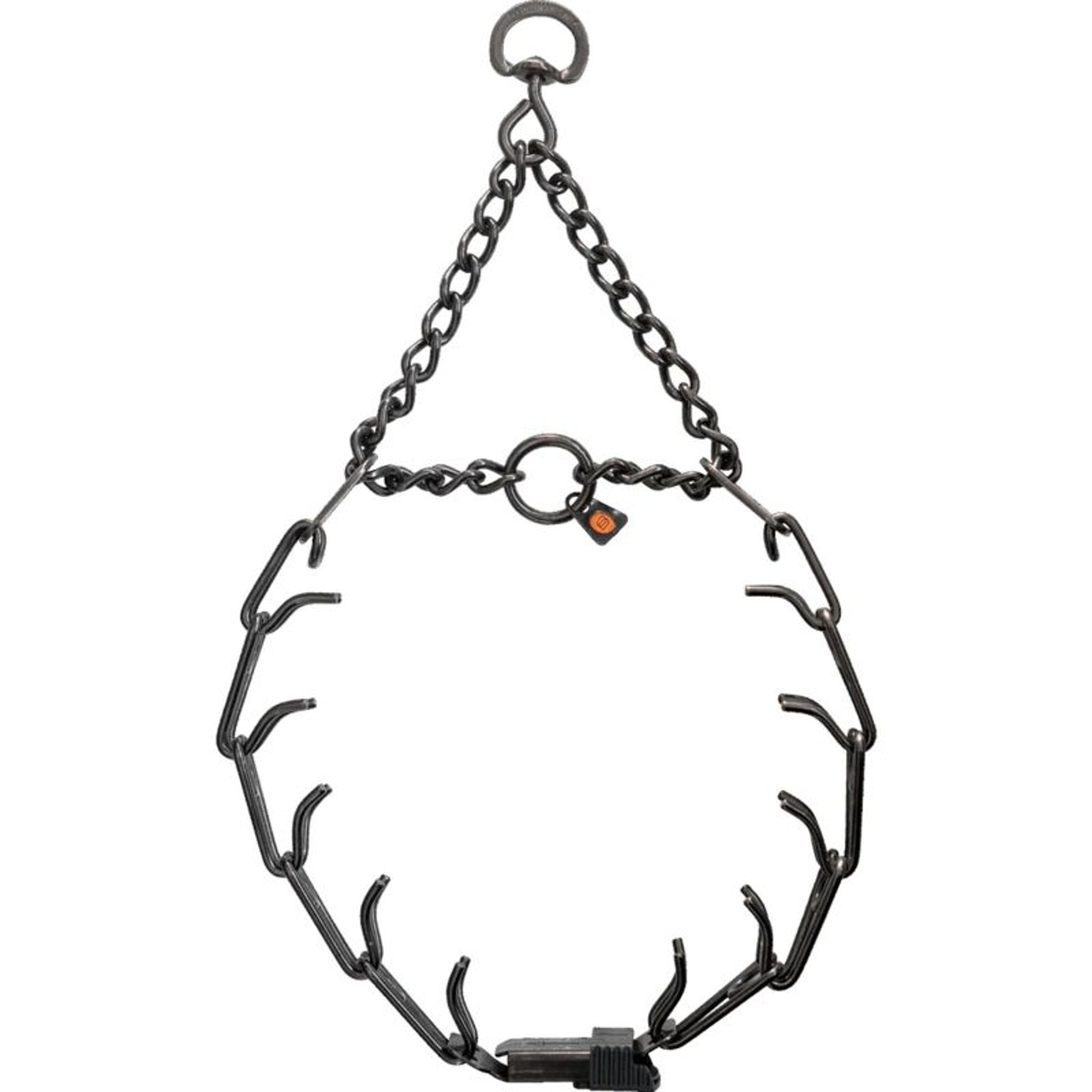 Herm Sprenger Blk U-PLUS ClicLock Collar/Chain