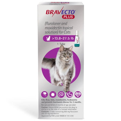 Bravecto Plus for Cats 2 Month Dose