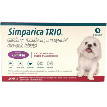 Simparica TRIO Chewable