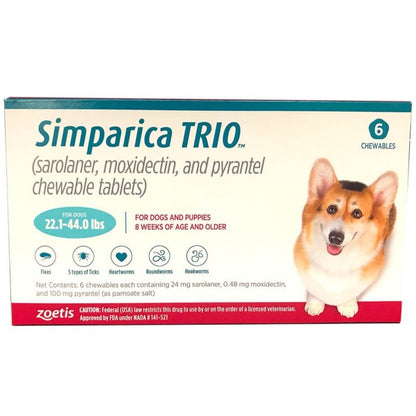 Simparica TRIO Chewable