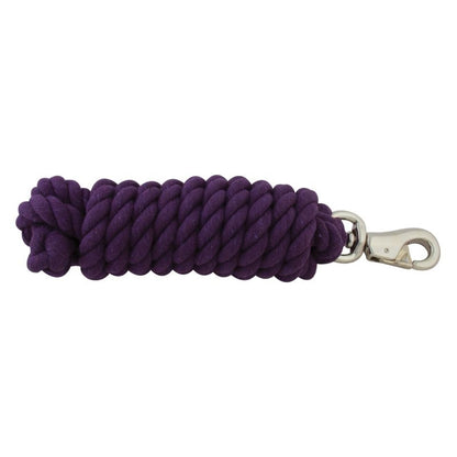 Basic Cotton Lead Rope with Bull Snap