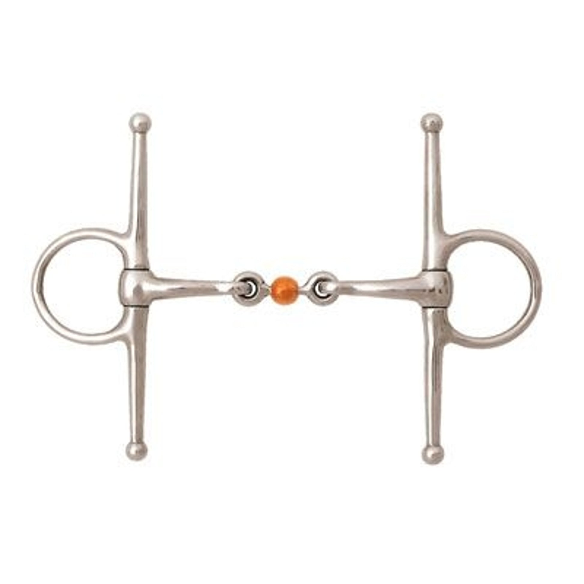 Korsteel Copper Ball Lnk Full Chk Snaffle