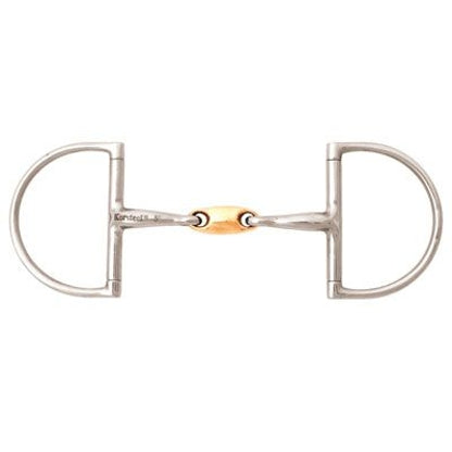 JP Korsteel Copper Link Hunter D-Ring Snaffle