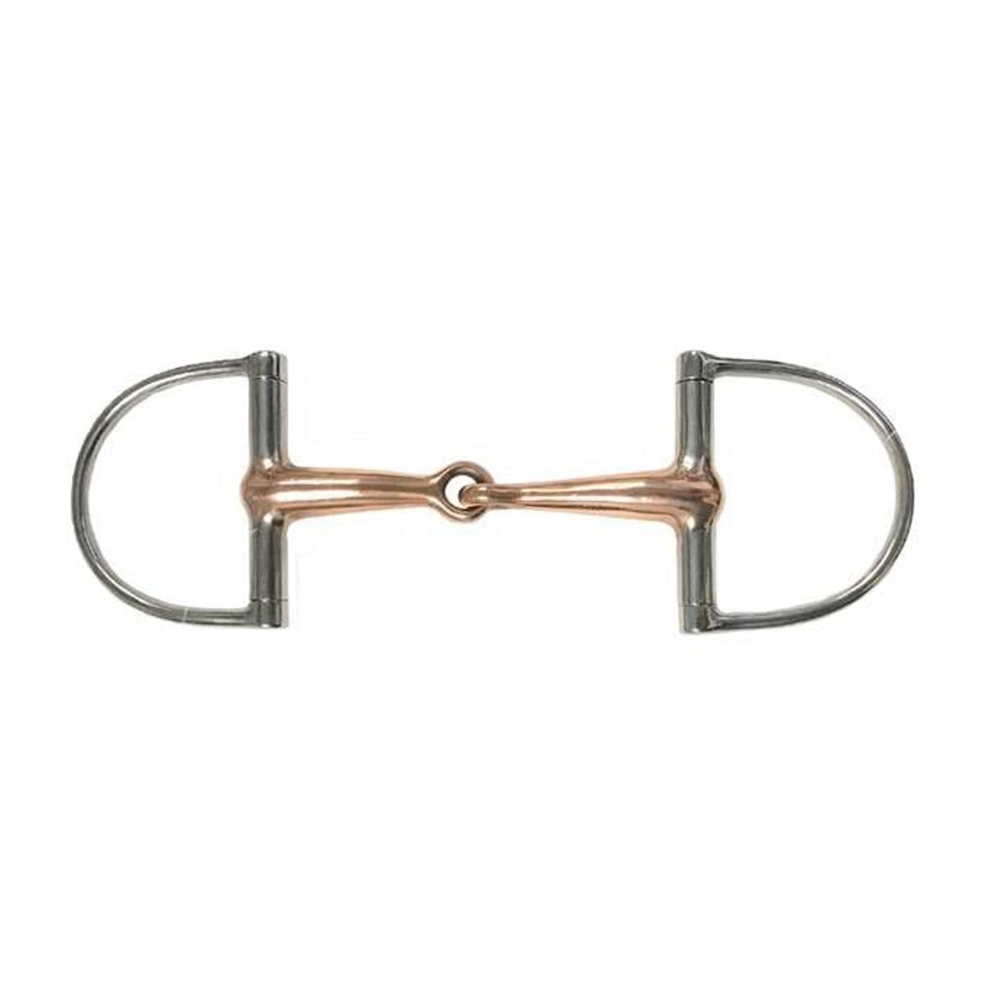 Jacks Copper Mouth Dee Ring Racing Bit