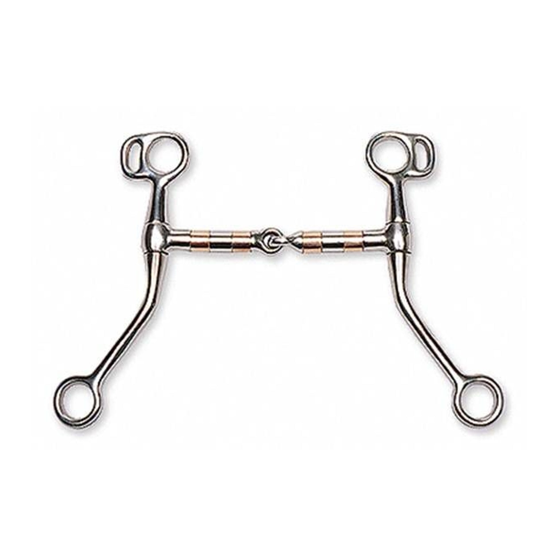 Jacks Copper Rollermouth Snaffle Bit